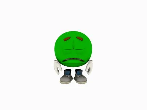 Cartoon emoticon guy Illustrazione stock