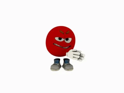 Cartoon emoticon guy Stock Illustration