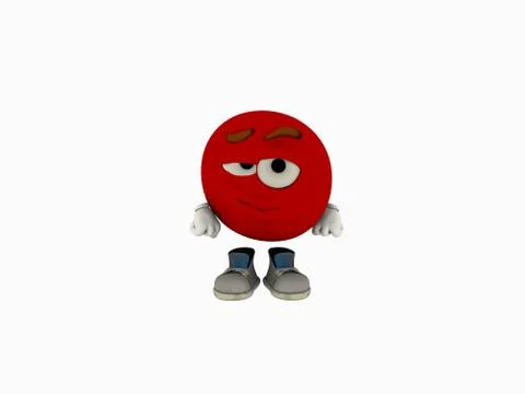 Cartoon emoticon guy Stock Illustration