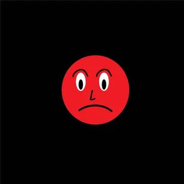 Cartoon emotions Stock Illustration