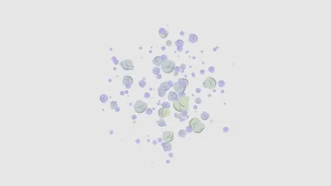 Cartoon Explosion with Alpha Channel 4K 動画素材 311301249