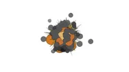 Cartoon Explosion Sketch 2560X1440 Stock Footage