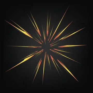 Cartoon Explosion, Star Burst Explode Flash, Cartoon Explosion, Star Burst... Stock Photos