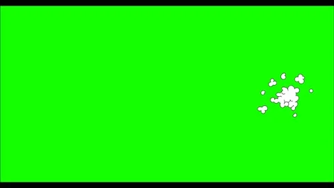 Cartoon explosions Stock Footage 283750126
