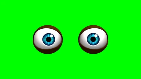 cartoon eyes | Stock Video | Pond5