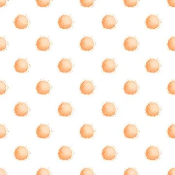 Cartoon fat cells seamless pattern for medical concept background Stock Illustration