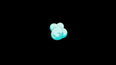 Cartoon film explosion effect Stock Footage 295376499