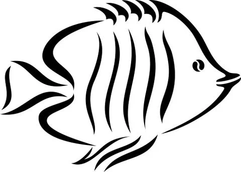 Cartoon fish Stock Illustration