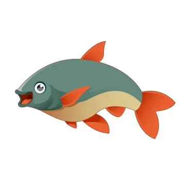 Cartoon fish Stock Illustration
