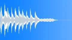 Cartoon foreboding marimba ding Sound Effect