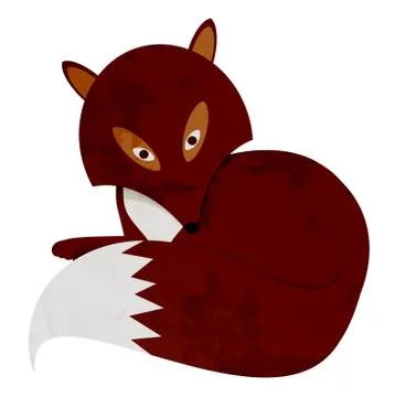 Cartoon Fox Stock Illustration