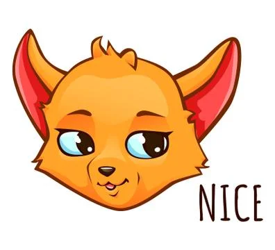 Cartoon fox - nice Stock Illustration