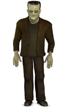 Cartoon frankenstein Stock-Illustration