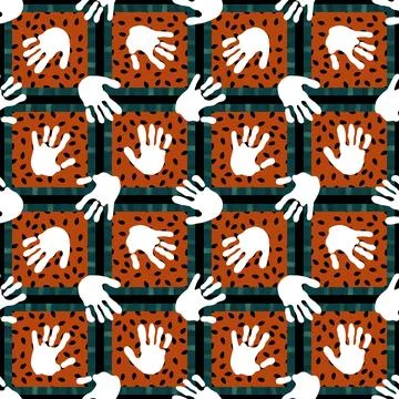 Cartoon fruit seamless watermelon pattern for wrapping paper and fabrics Stock Illustration