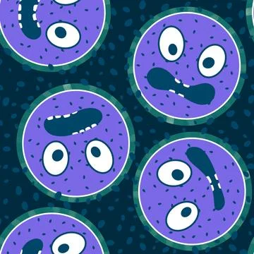 Cartoon fruit seamless watermelon pattern for wrapping paper and fabrics Stock Illustration