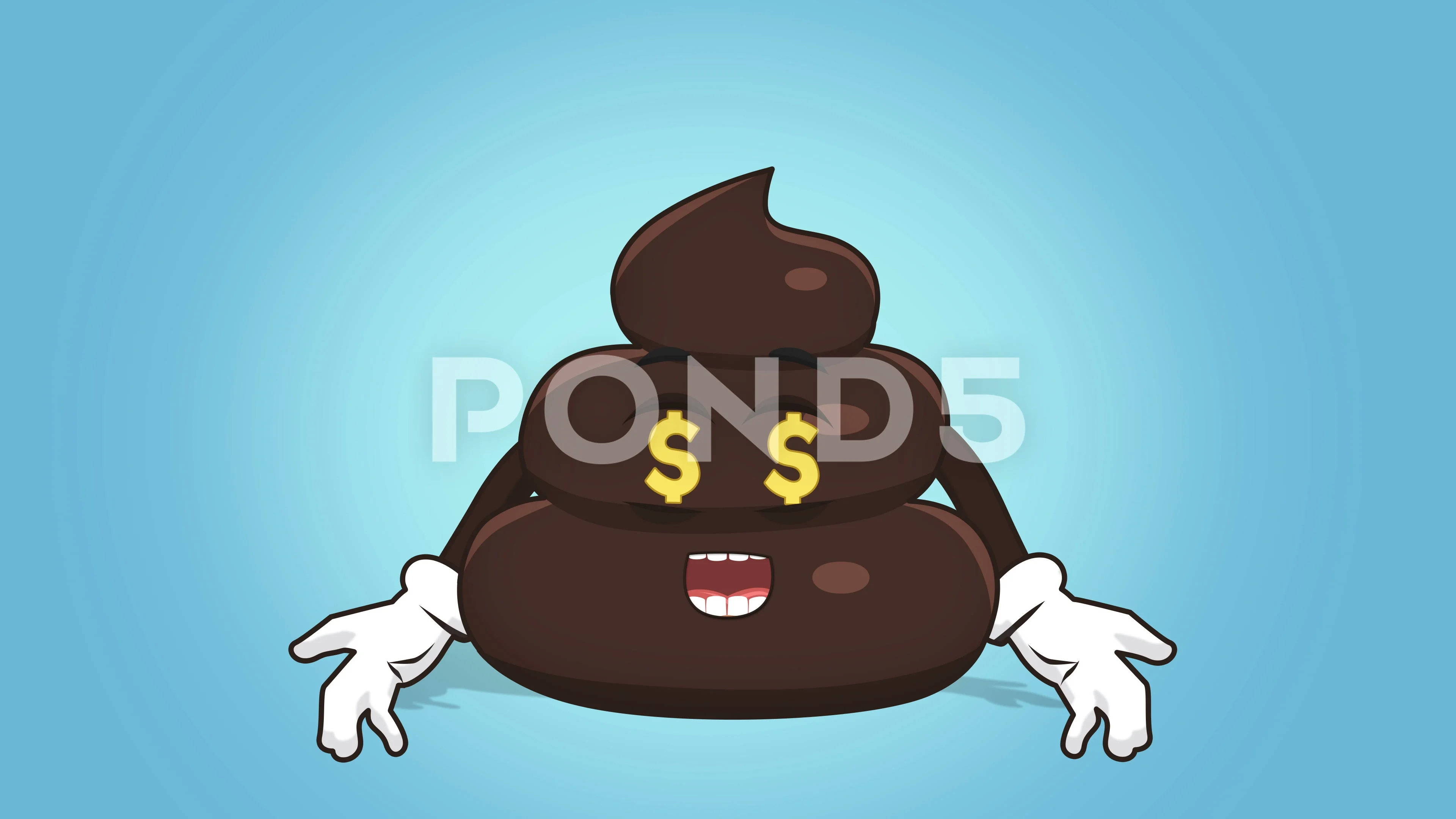 Poop Cartoon Vector & Photo (Free Trial) | Bigstock