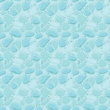 Cartoon game texture, ice surface seamless pattern. Game asset walls and en.. イラスト素材