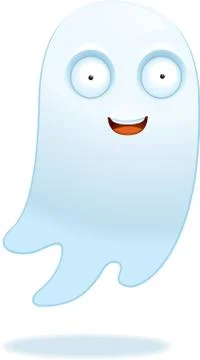 Cartoon ghost Stock Illustration