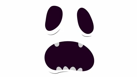 Cartoon ghosts characters and creatures. Stock Footage 245339955