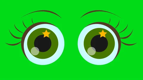 Cute Cartoon Character PNG Picture, Cartoon Anime Characters Cute Green Eyes,  Anime, Character, Eye PNG Image For Free Download