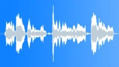 Cartoon gloomy male easy singing Sound Effect