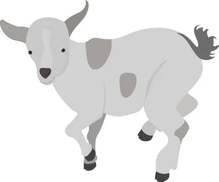 Cartoon goat Stock Illustration