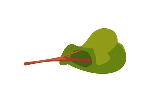 Cartoon green tree fell down following an earthquake, hurricane or other natural Stock Illustration