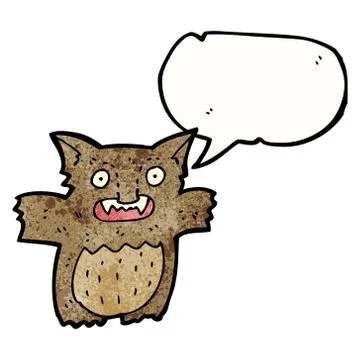 Cartoon gremlin Stock Illustration