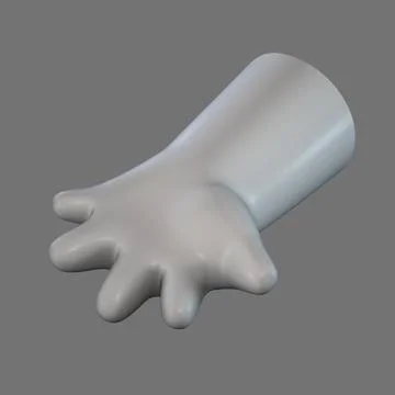 3D Model: Cartoon Hand No:9 ~ Buy Now #90880415 | Pond5