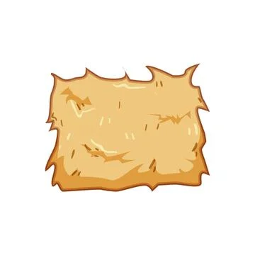 Cartoon haystack drawing representing agriculture and rural life Stock Illustration