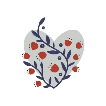 Cartoon Heart vector Stock Illustration