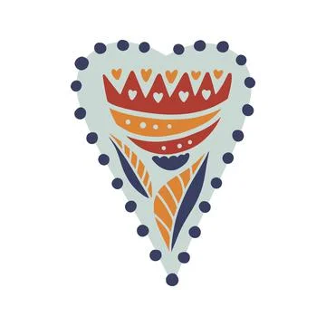 Cartoon Heart vector Stock Illustration