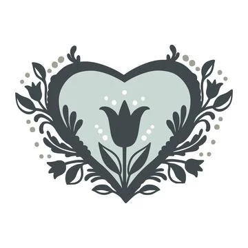 Cartoon Heart vector Stock Illustration