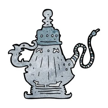 Cartoon hookah Stockillustratie