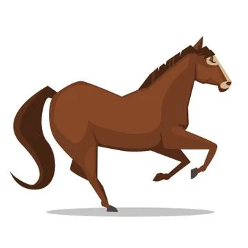 Cartoon Horse Stock Illustration