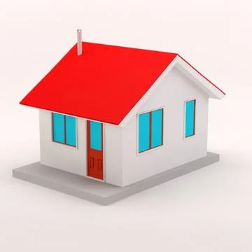 Cartoon house 2 ~ 3D Model ~ Download #91477552 | Pond5