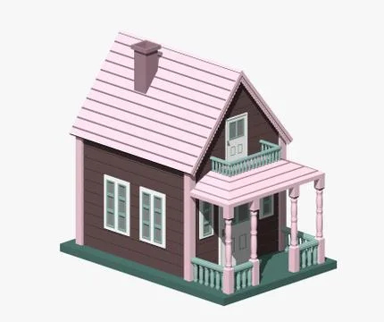 Cartoon house Stock Illustration