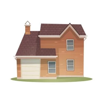 Cartoon House Stock Illustration