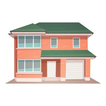 Cartoon House Stock Illustration