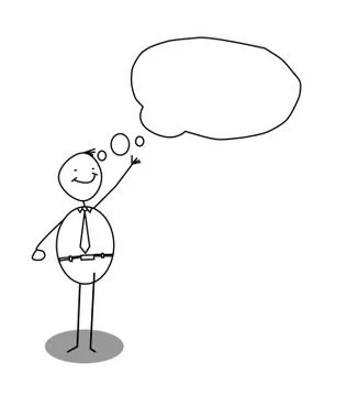 Cartoon ideas Stock Illustration