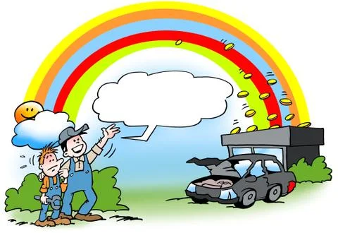 Cartoon illustration of a Stock Illustration
