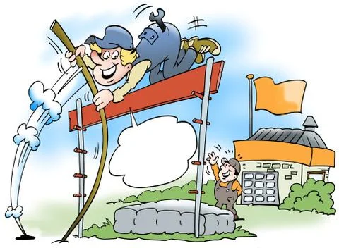 Cartoon illustration of a Stock Illustration