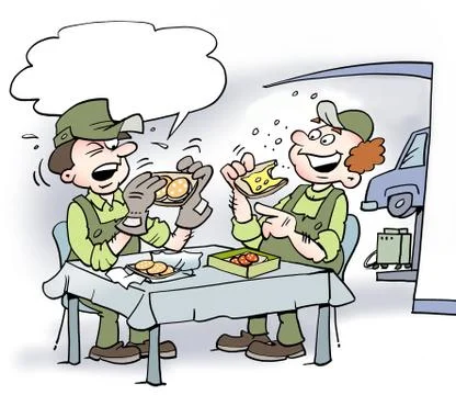 Cartoon illustration of a Stock Illustration
