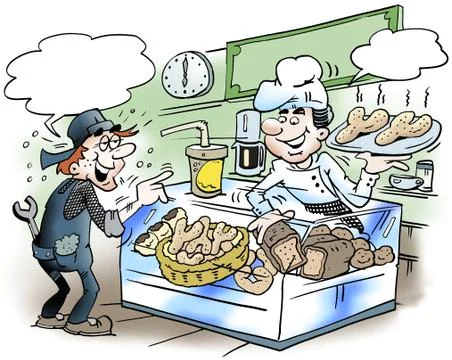 Cartoon illustration of a Stock Illustration