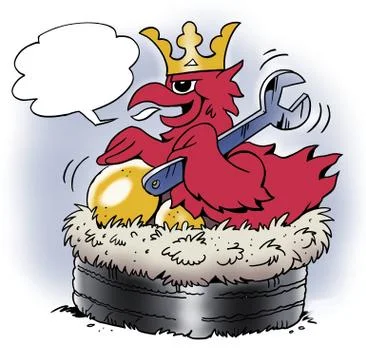 Cartoon illustration of a Stock Illustration