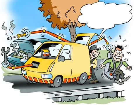 Cartoon illustration of a Stock Illustration