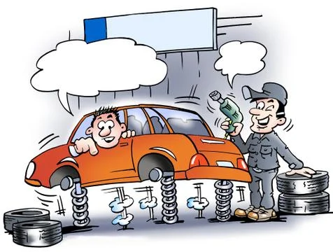 Cartoon illustration of a Stock Illustration