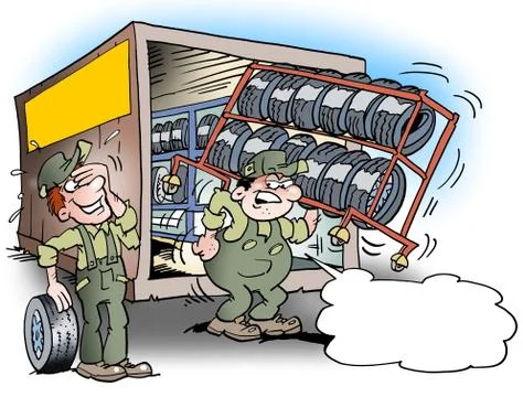 Cartoon illustration of a Stock Illustration