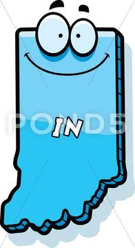 Cartoon indiana Stock Illustration