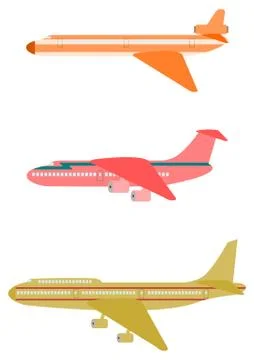 Cartoon jet set. Stock Illustration